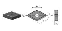 DNMG150604-GF-HR8125 Пластина токарная