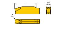 ZPGS0402-MG-YBG302 Пластина отрезная