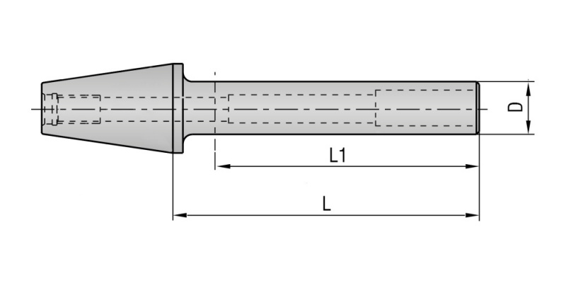 BT40-TB40-300 Контрольная (тестовая) оправка