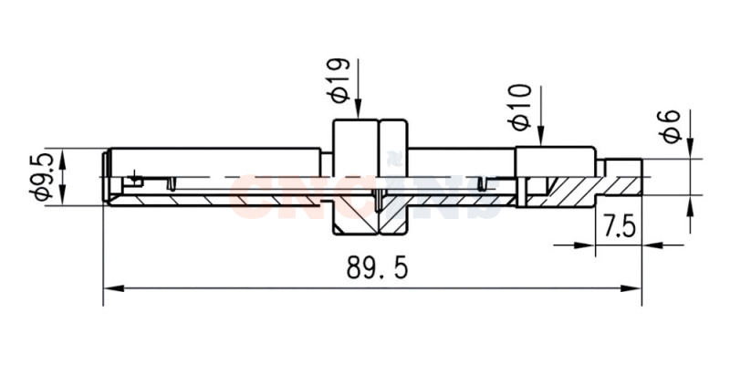 Кромкоискатель (краеискатель) механический CBQ-00D