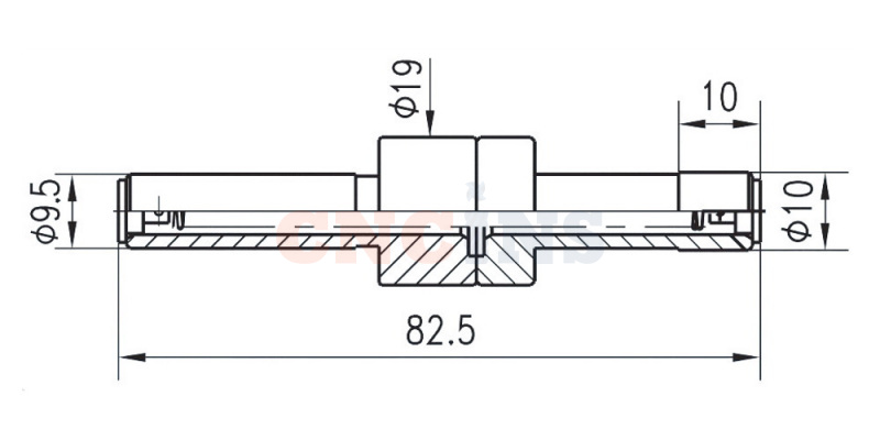 Кромкоискатель (краеискатель) механический CBQ-00B