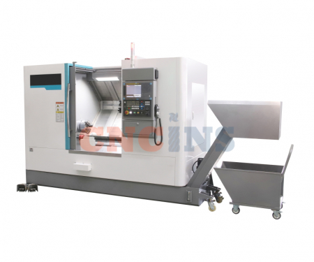 Горизонтальный токарный станок MetalCraft с ЧПУ ТL65-800MY-ZF с Renishaw HPMA и OLP40, с люнетом (ТL65-800MY-ZF.F15/18,5.A2-8.12G.304T.R.OLP40.L)