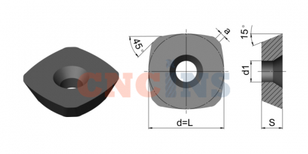 SDMW1205ZTN WS5130 Пластина фрезерная