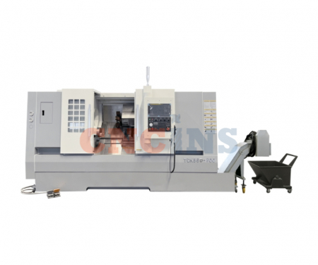 Горизонтальный токарный станок MetalCraft ТСК56DY-900 c ЧПУ KND  (ТСК56DY-900.K30.A2-6.12K.203T)